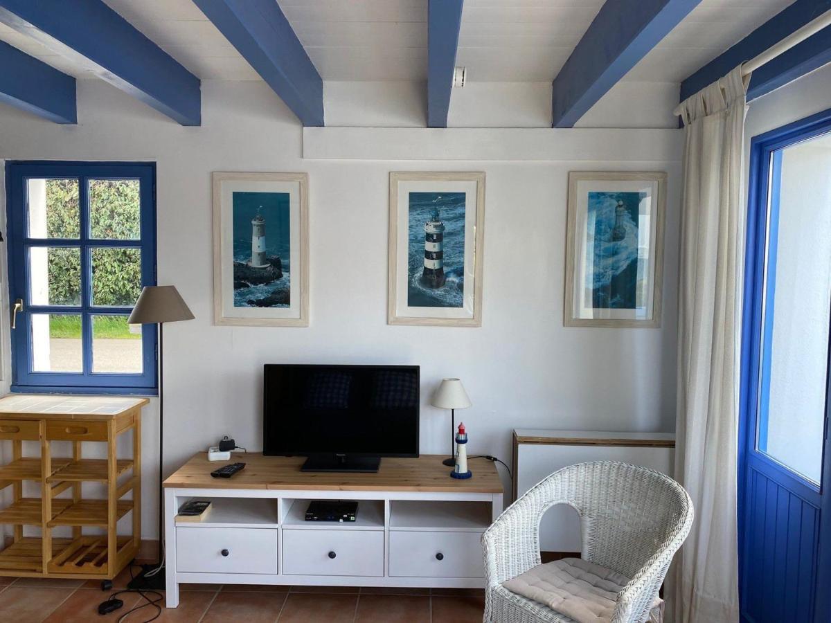 Maison Cosy 1 Chambre Avec Jardin, A 200M De La Plage Des Grands Sables - Fr-1-418-163 Locmaria Luaran gambar